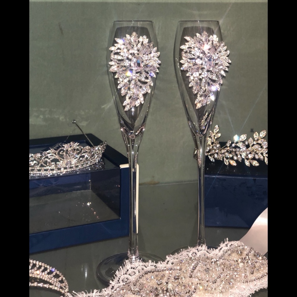 Champagne glasses
